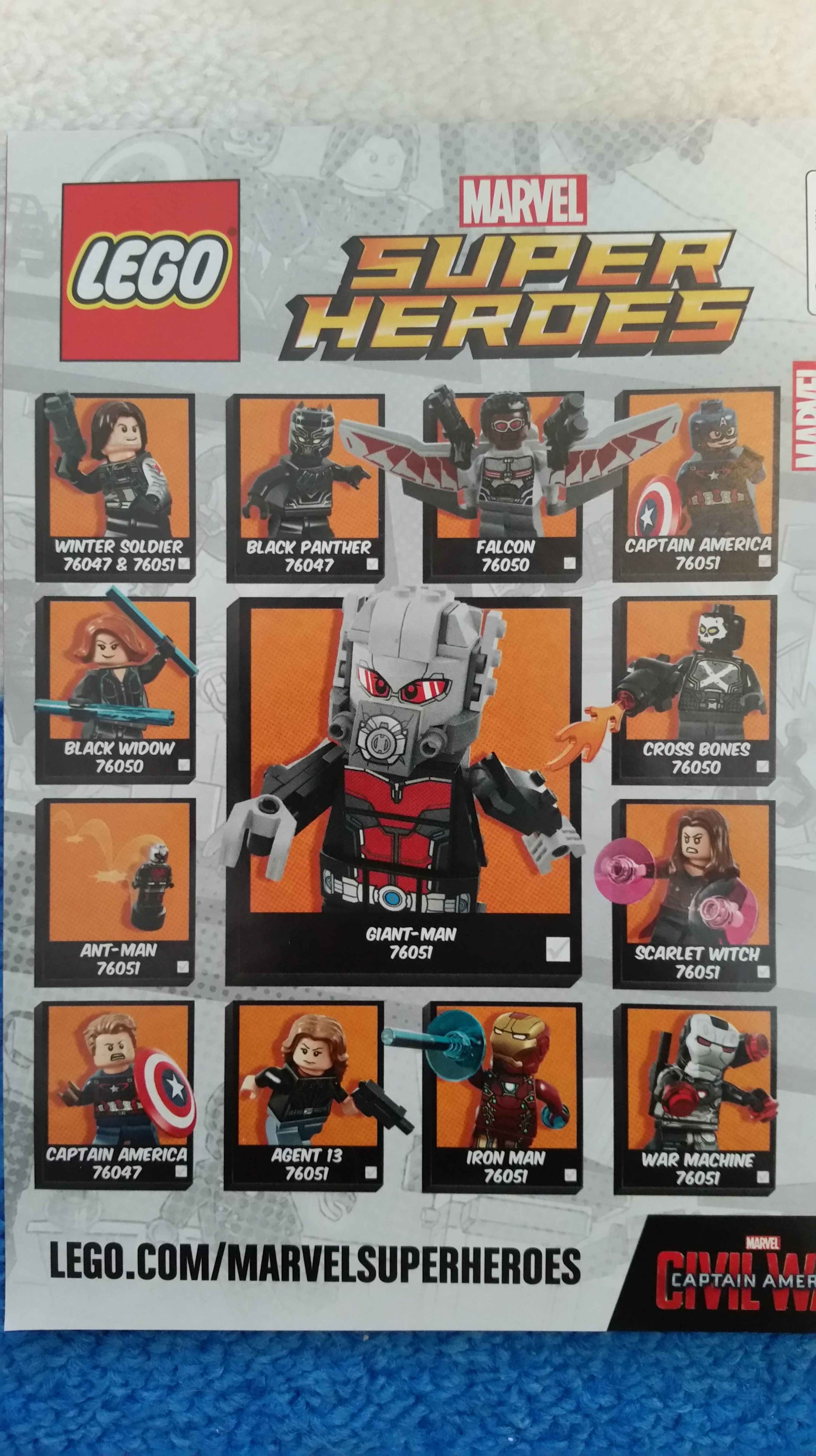 LEGO® Superheroes - Captain America with Shield - 76047 - The Brick People
